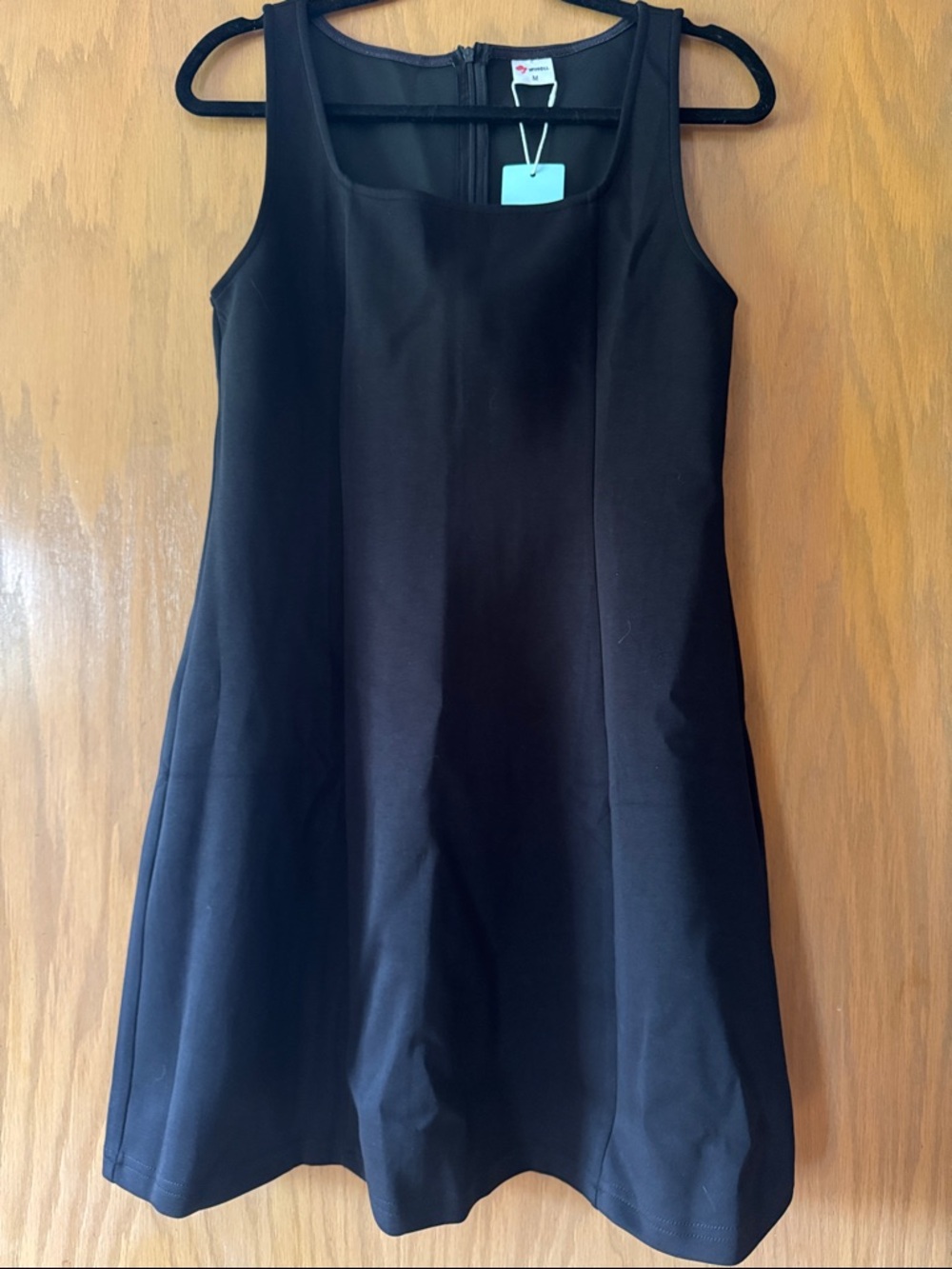 NWT Classic Black A-Line Dress - Women's Sleeveless Shift Dress